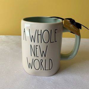 Rae Dunn A Whole New World Mug Disney Princess
